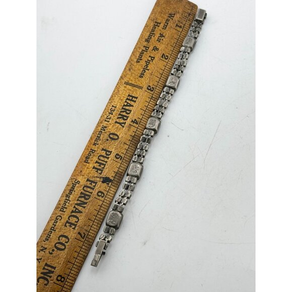 Vintage black rhinestone bracelet - Picture 5 of 5